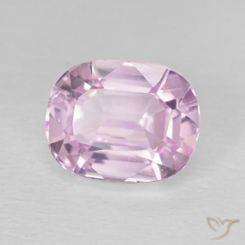 5.32 ct Purple Kunzite Stone, Natural Kunzite in Oval Facet Shape for Sale