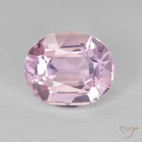 5.57ct Natural Light Lilac Kunzite, Oval, VS