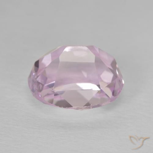 Kunzite Gemstone in 11.3 x 9.6 mm Size for Sale, Kunzite Stone in Light Lilac Color
