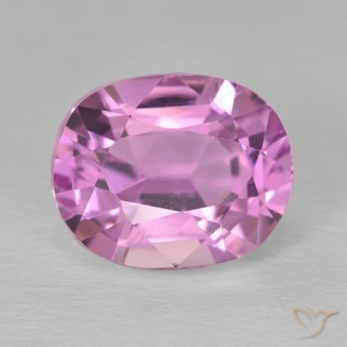 8.10ct Natural Medium Purple Kunzite, Oval, VVS-VS