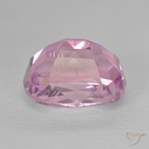 Kunzite Gemstone in 12.6 x 10.3 mm Size for Sale, Kunzite Stone in Medium Purple Color