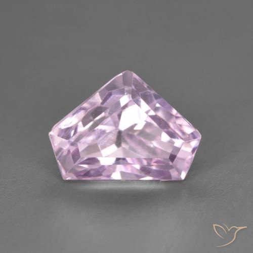 2.58 ct Purple Kunzite Stone, Natural Kunzite in Fancy Cut Shape for Sale
