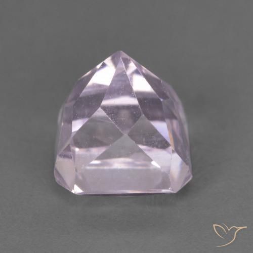 Kunzite Gemstone in 6.5 x 6.4 mm Size for Sale, Kunzite Stone in Light Pink Color