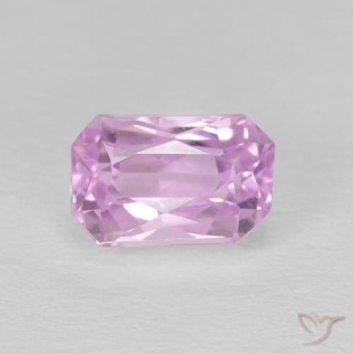 2.38ct Natural Purple Pink Kunzite, Emerald Cut, VVS-VS