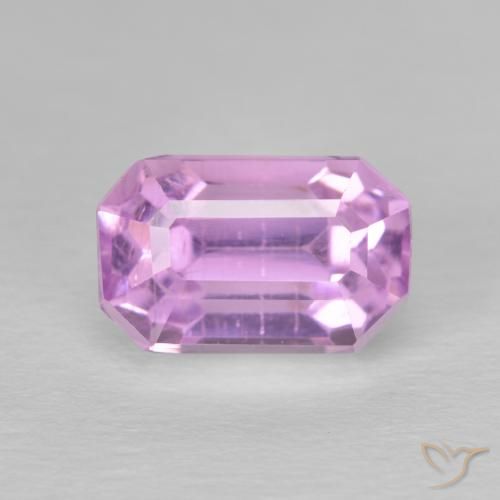 4.96 ct Pink Kunzite, 10.7 x 6.7 mm Octagon Cut From Afghanistan, Photo A
