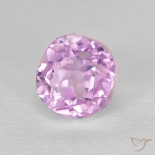 2.18 ct Pink Kunzite Stone, Natural Kunzite in Cushion-Cut Shape for Sale