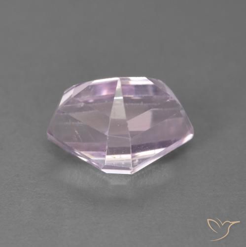 Kunzite Gemstone in 9.1 x 6.3 mm Size for Sale, Kunzite Stone in Royal Purple Pink Color
