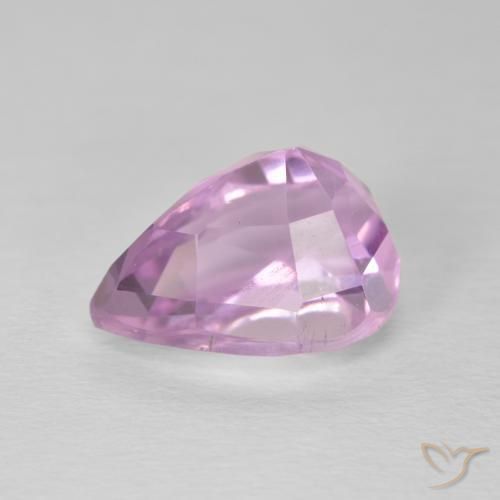 Kunzite Gemstone in 13 x 9 mm (calibrated) Size for Sale, Kunzite Stone in Royal Purple Pink Color