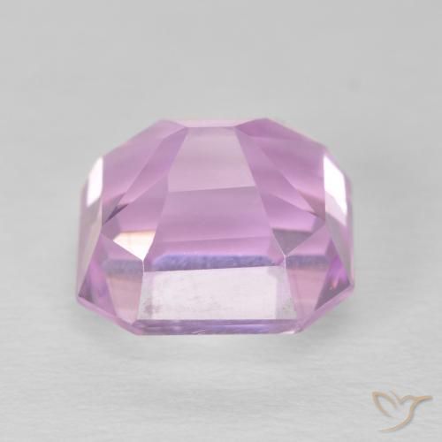 Kunzite Gemstone in 10 x 10 mm (calibrated) Size for Sale, Kunzite Stone in Royal Purple Pink Color