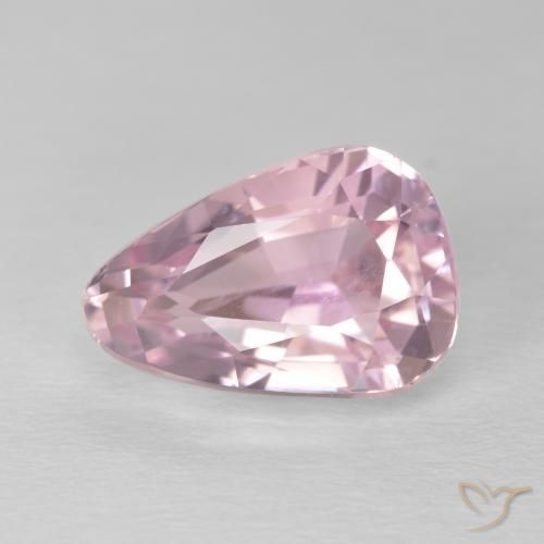 5.57 ct Pink Kunzite, 12.9 x 8.7 mm Pear Cut From Afghanistan, Photo A