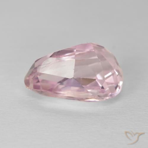Kunzite Gemstone in 13 x 9 mm (calibrated) Size for Sale, Kunzite Stone in Light Bubblegum Pink Color