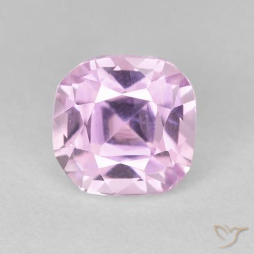 3.46ct Natural Pinkish Violet Purple Kunzite, Cushion, VS