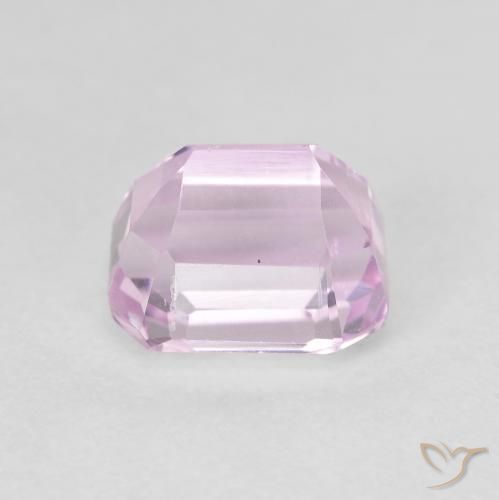 Kunzite Gemstone in 8.4 x 6.7 mm Size for Sale, Kunzite Stone in Pinkish Violet Purple Color