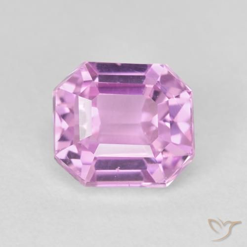 2.99ct Natural Purple-Pink Kunzite, Emerald Cut, VS