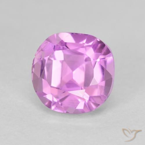 3.24ct Natural Purple-Pink Kunzite, Cushion, VS