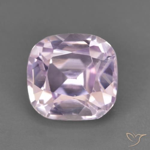 3.45ct Natural Light Pink Kunzite, Cushion, VVS