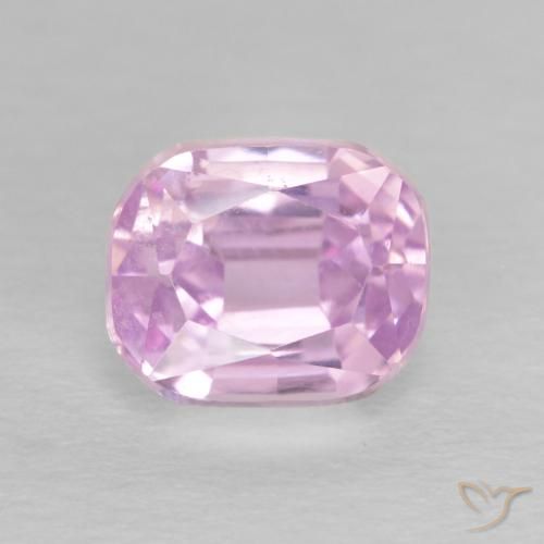 1.94ct Natural Cherry Pink Tone Kunzite, Cushion, VVS