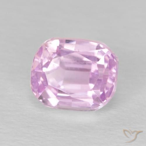 1.94 ct Pink Kunzite Stone, Natural Kunzite in Cushion-Cut Shape for Sale