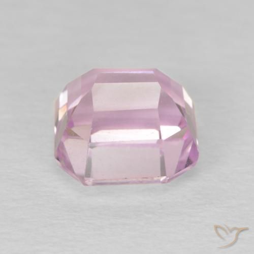 Kunzite Gemstone in 7 x 7 mm (calibrated) Size for Sale, Kunzite Stone in Very Light Pink Color