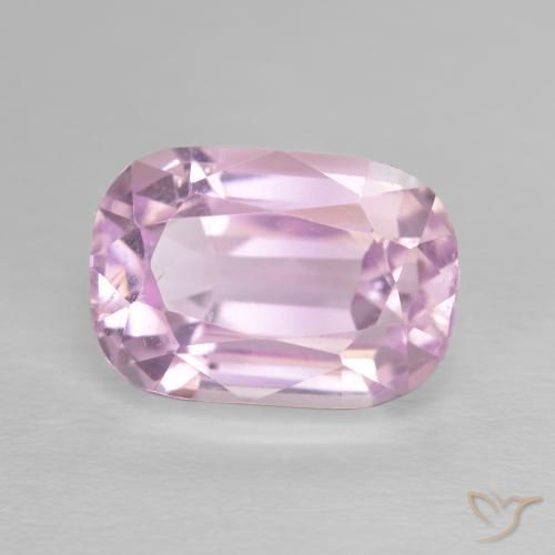 6.97ct Natural Cherry Pink Tone Kunzite, Cushion, VS