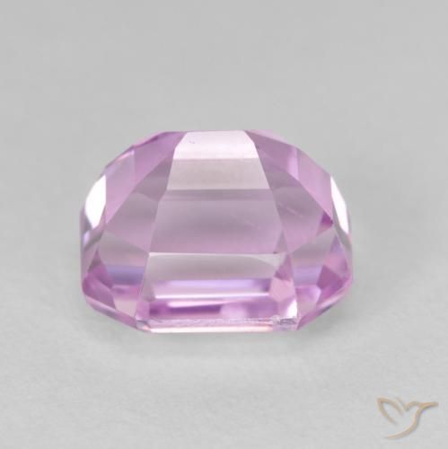 Kunzite Gemstone in 10.7 x 8.6 mm Size for Sale, Kunzite Stone in Light Lilac Color