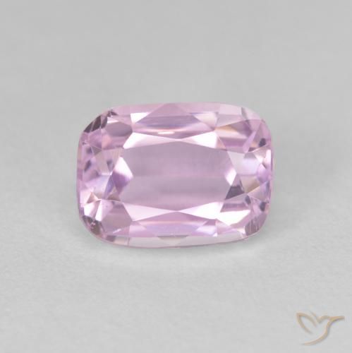 4.19ct Natural Medium Purple Kunzite, Cushion, VS, Photo A