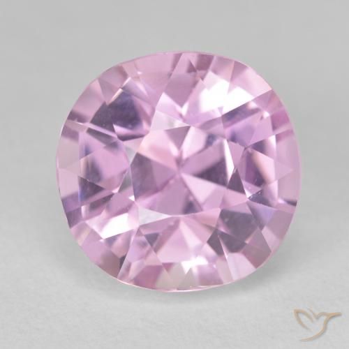 10.87 ct Purple Kunzite, 12.5 x 12.3 mm Cushion Cut From Afghanistan, Photo A