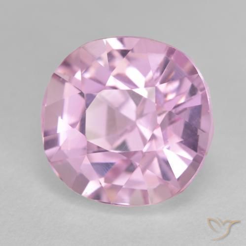 10.87 ct Purple Kunzite Stone, Natural Kunzite in Cushion-Cut Shape for Sale