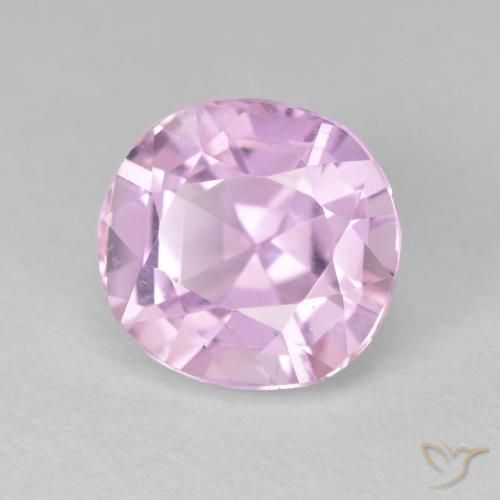 5.86 ct Purple Kunzite Stone, Natural Kunzite in Cushion-Cut Shape for Sale