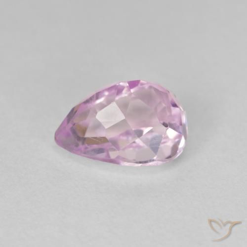 Kunzite Gemstone in 9.9 x 7.5 mm Size for Sale, Kunzite Stone in Light Purple Color