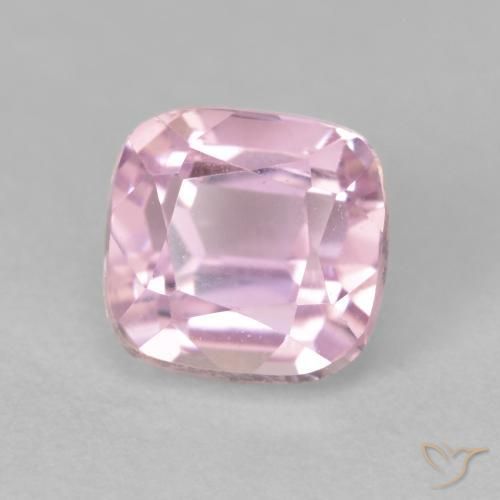 2.19 ct Purple Kunzite Stone, Natural Kunzite in Cushion-Cut Shape for Sale