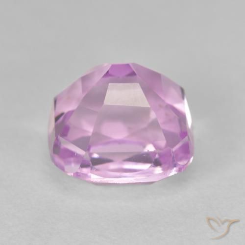 Kunzite Gemstone in 9.5 x 9.2 mm Size for Sale, Kunzite Stone in Medium Purple Color