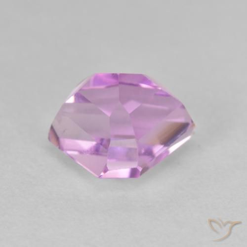 Kunzite Gemstone in 9 x 7 mm (calibrated) Size for Sale, Kunzite Stone in Light Pink Color