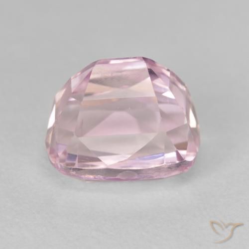 Kunzite Gemstone in 10 x 8 mm (calibrated) Size for Sale, Kunzite Stone in Very Light Pink Color