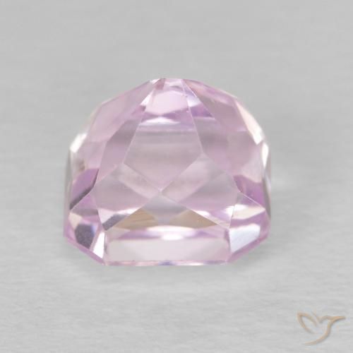 Kunzite Gemstone in 7.2 x 6.5 mm Size for Sale, Kunzite Stone in Light Pink Color
