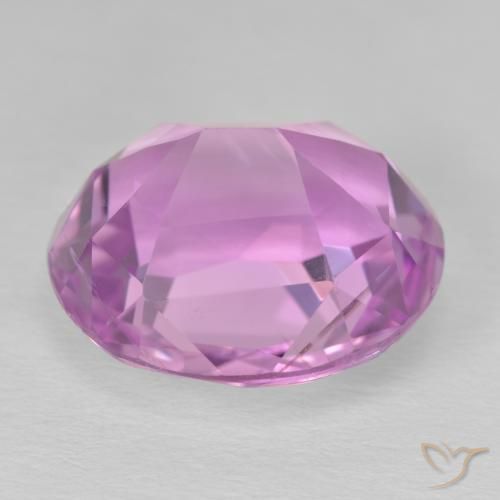 Kunzite Gemstone in 17 x 15.4 mm Size for Sale, Kunzite Stone in Medium Pink Color