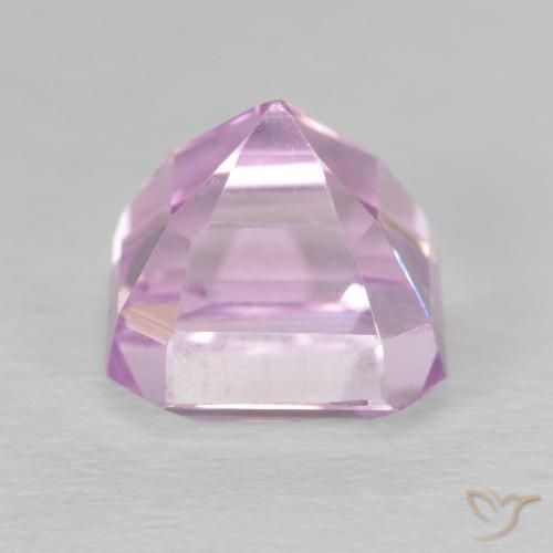 Kunzite Gemstone in 8.8 x 8.7 mm Size for Sale, Kunzite Stone in Light Pink Color