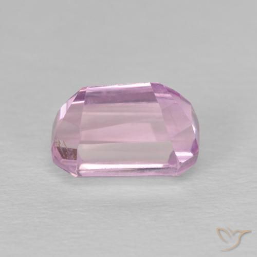 Kunzite Gemstone in 8.4 x 5.5 mm Size for Sale, Kunzite Stone in Light Royal Purple Pink Color
