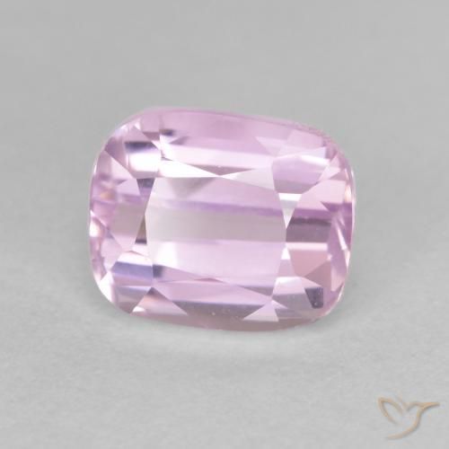 2.41 ct Purple Kunzite Stone, Natural Kunzite in Cushion-Cut Shape for Sale