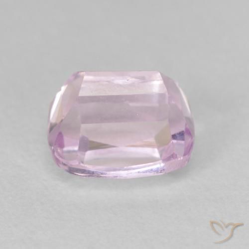 Kunzite Gemstone in 7.8 x 6.4 mm Size for Sale, Kunzite Stone in Medium Purple Color