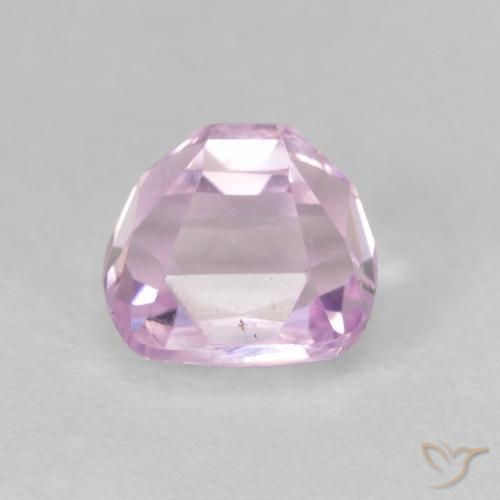 Kunzite Gemstone in 7.6 x 6.6 mm Size for Sale, Kunzite Stone in Medium Purple Color