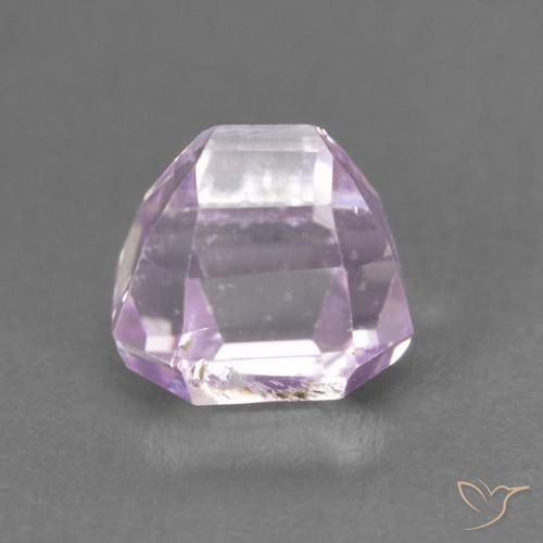 Kunzite Gemstone in 6.2 x 5.6 mm Size for Sale, Kunzite Stone in Very Light Royal Pink Color