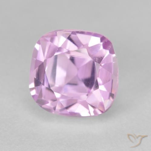4.25 ct Pink Kunzite Stone, Natural Kunzite in Cushion-Cut Shape for Sale