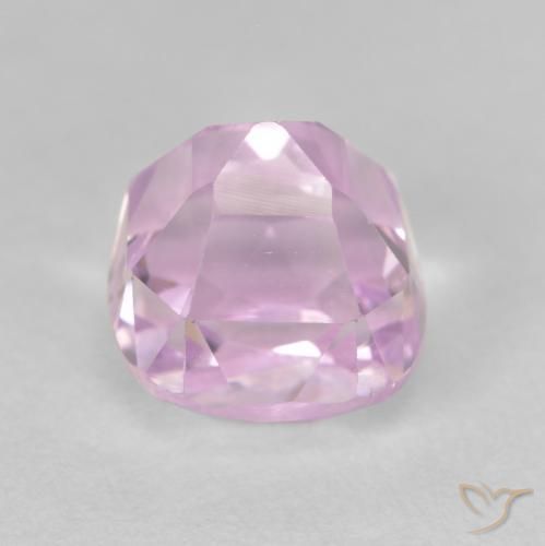 Kunzite Gemstone in 8 x 8 mm (calibrated) Size for Sale, Kunzite Stone in Cherry Pink Tone Color
