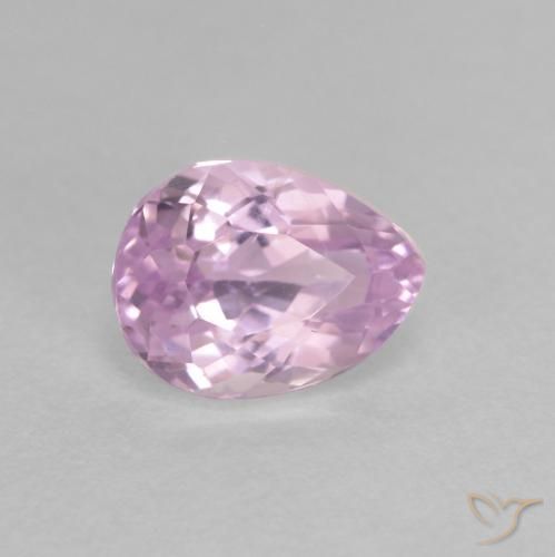 1.83 ct Pink Kunzite, 8.1 x 6.2 mm Pear Cut From Afghanistan, Photo A