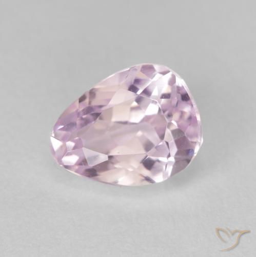 2.32 ct Pink Kunzite, 8.5 x 6.5 mm Pear Cut From Afghanistan, Photo A