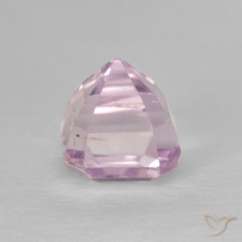Kunzite Gemstone in 6.4 x 6.4 mm Size for Sale, Kunzite Stone in Medium Pink Color