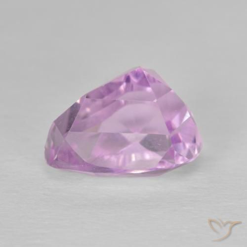Kunzite Gemstone in 11 x 9 mm (calibrated) Size for Sale, Kunzite Stone in Royal Purple Pink Color