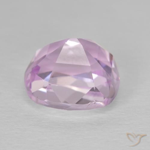 Kunzite Gemstone in 9.8 x 9.2 mm Size for Sale, Kunzite Stone in Very Light Pink Color