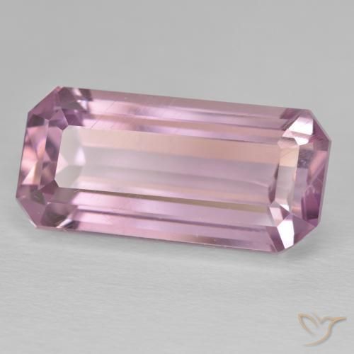 23.10 ct Pink Kunzite Stone, Natural Kunzite in Octagon Step Cut Shape for Sale